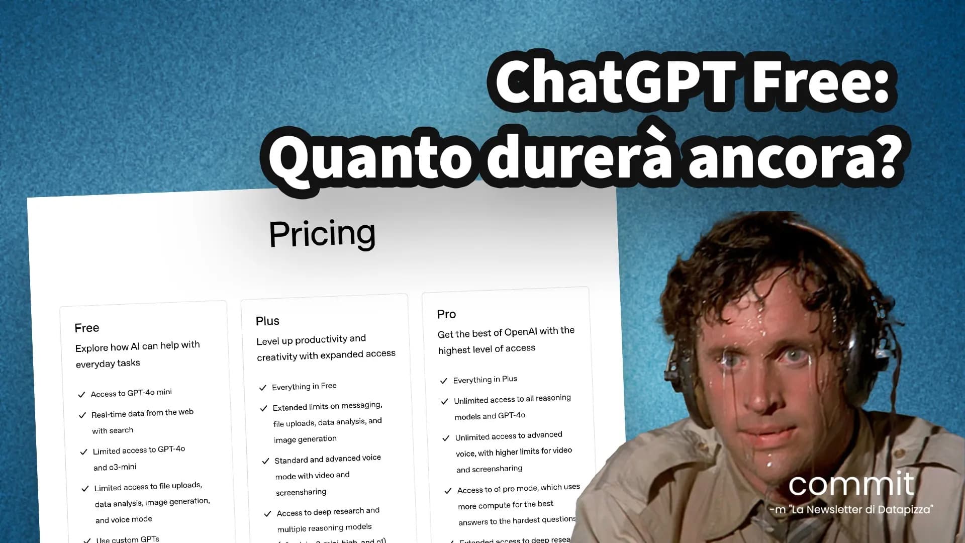 ChatGPT Free: Quanto durerà ancora?